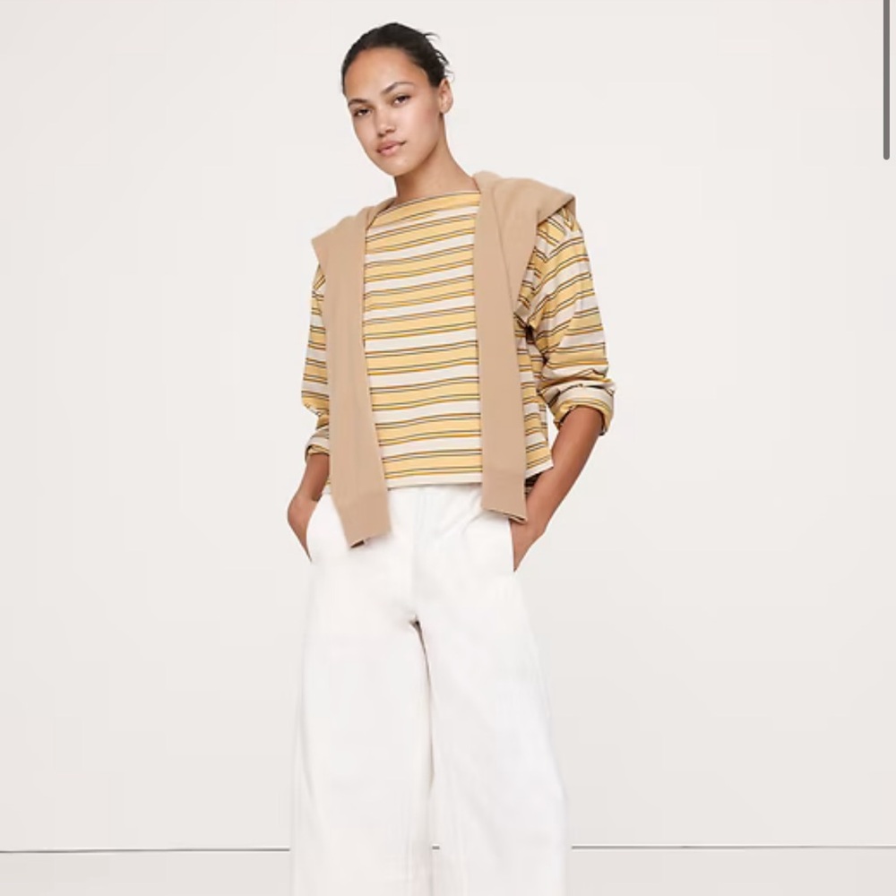 NWT Banana Republic Boat Neck Long Sleeve size Small